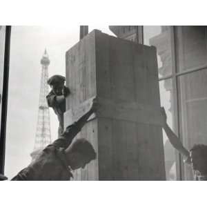  Demolition Work at the Trocadero in Paris, 1935 Travel 