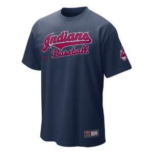  Cleveland Indians Nike 10 Practice Jersey Tee Sports 