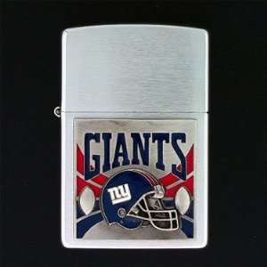  New York Giants Large Emblem Zippo Lighter Kitchen 