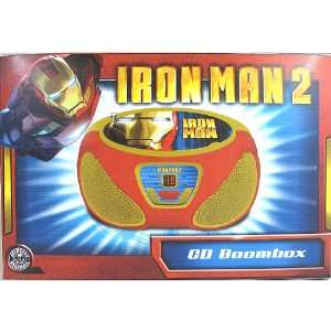    Iron Man 2 AM/FM Radio CD Boombox  Players & Accessories