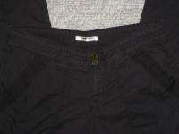   CHARLOTTE RUSSE Juniors Black Cropped Capri Cargo Pants Size 5 30X26