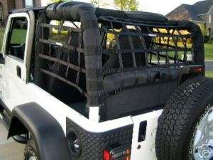BLACK Netting System Jeep Accessories Wrangler TJ YJ  