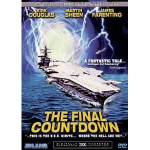  The Final Countdown Poster B 27x40 Kirk Douglas Martin 