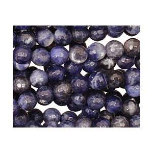  Sodalite Beads Faceted Round 6mm Arts, Crafts & Sewing