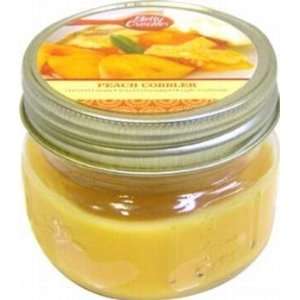    Candle Scented Jar 3 oz Peach Cobbler Case Pack 60 