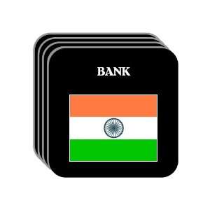  India   BANK Set of 4 Mini Mousepad Coasters Everything 