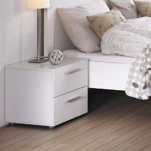  Tvilum Austin Bedroom Nightstand in White   7007049
