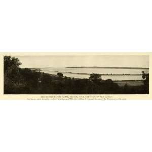  1906 Print Des Moines Rapid Canal Keokuk Iowa River 