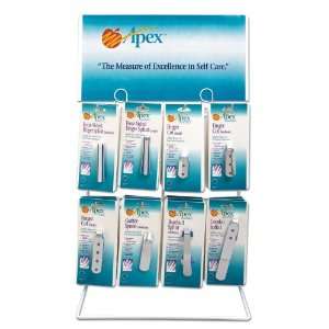 Finger Splint Display Rack with Products By Apex Healthcare Products