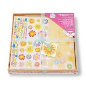  Darice SCRGTG108 Gift Boxed Scrapbook Kit with 12 by 12 