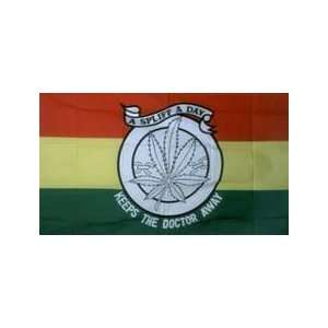  3x5 Foot Polyester Spliff a Day Flag