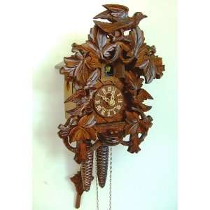  Anton Schneider Leaf and Bird Cuckoo Clock, Model #872/17 