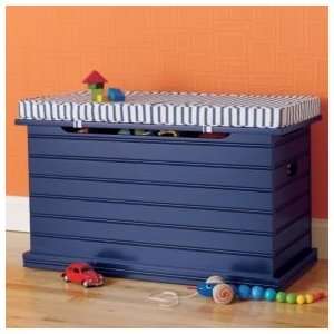    Kids Benches Kids Blue Beadboard Toy Chest