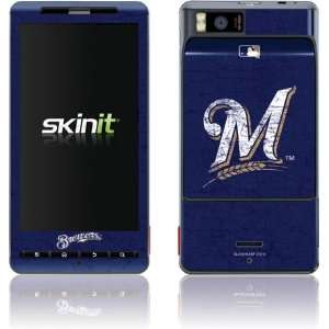   Brewers   Solid Distressed skin for Motorola Droid X Electronics