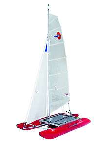 Happy Cat Inflatable catamaran sailboat hobie  