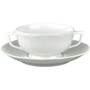  Raynaud Chambord White Cream Soup Saucer 7 in