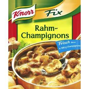 Knorr Fix creamy mushrooms (Rahm Champignons) (Pack of 4)  