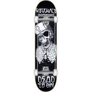  Reliance Dead To Sin Complete Skateboard   8.0 w/Raw 