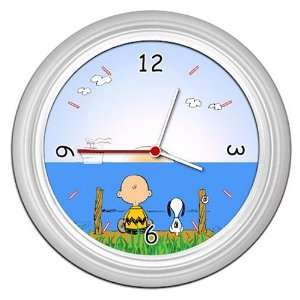 Charlie Brown Snoopy Wall Clock
