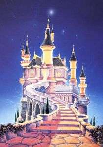 Cinderella Castle Camelot Princess Art SIGNED Souders  