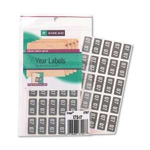  Smead Products   Smead   Year 2007 End Tab Folder Labels 