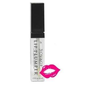  Sovage Instant Lip Plumper Clear Gloss .17oz Beauty