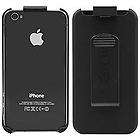 NEW Cellet Force Holster Apple iPhone 4 4S Belt Clip Case Black Face 