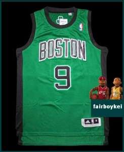 Boston Celtics Rajon Rondo Revolution 30 Authentic Away GreenBlack 