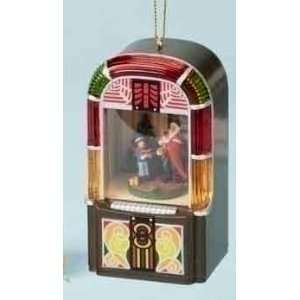   Christmas Amusements Vintage Style Jukebox Ornament 