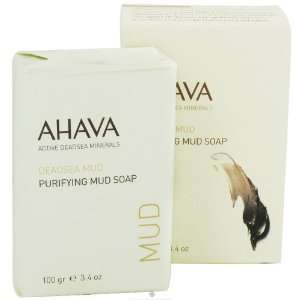  AHAVA   DeadSea Mud Purifying Mud Bar Soap   3.4 oz 