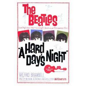  A Hard Day s Night (1964) 27 x 40 Movie Poster Style A 