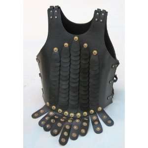   Chest Plate with Scales and Brass Rivets   Breastplate Replica Armor