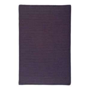 Simply Home Indoor/Outdoor Braided Area Rug   Eggplant, Purple Accents 