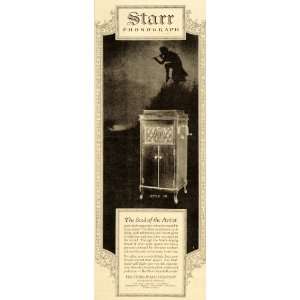  1920 Ad Starr Phonograph Music New Gennett Records Pan 