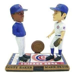  Dusty Baker and Mark Prior Chicago Cubs Limited Edition 