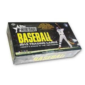  Topps 2012 Heritage (24 Packs) Sports Collectibles