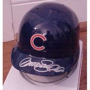 Ryne Sandberg Hand Signed Autographed Chicago Cubs Mini Batting Helmet 