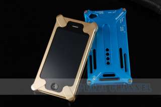 Champagne Luxury Aluminum Cleave Metal Durable Bumper Case For iPhone 