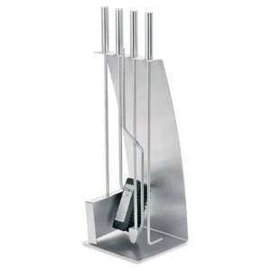  Blomus Chimo Fireplace Toolset with Satinated Glass Front 
