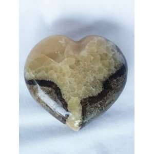  Hand Carved and Polished Septarian Heart, 9.11.8 
