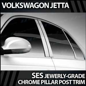  2006 2010 Volkswagen Jetta 6pc. SES Chrome Pillar Trim 