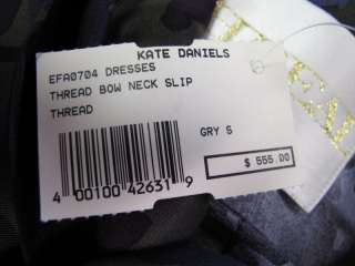 Thread Social Silk Bow Neck Floral Dress Sz S New $555  
