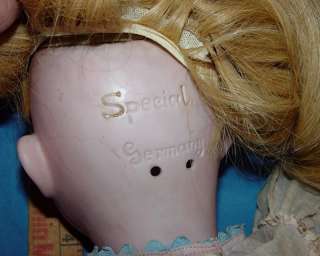   BISQUE SOCKET HEAD DOLL ,MARKED, SPECIAL GERMANY  BALL JOINTED BODY