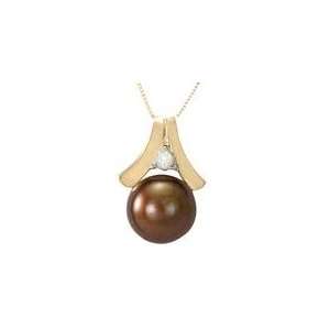 Chocolate Pearl Pendant