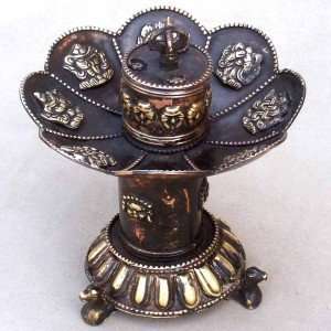  Tibetan Incense Burner / Offering Vessel 