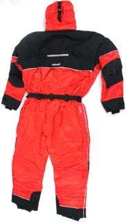 Snow Suit Snowmobile One Piece Ski Red XL 3M THINSULATE Winter 
