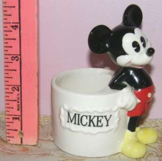 GREAT VINTAGE MICKEY DISNEY PLANTER POT JAPAN LOOK  