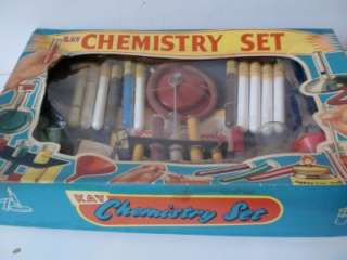 Rare Vintage 1950s / 1960s Boxed Kay Chemistry Set  