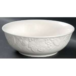  Mikasa English Countryside White Coupe Cereal Bowl, Fine 