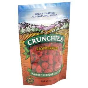 Crunchies Food Company Raspberry, 1 Ounce (Pack of 6)  